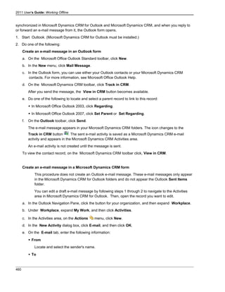 Microsoft dynamics crm 2011 user's guide