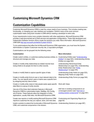 Microsoft dynamics crm 2011 user's guide