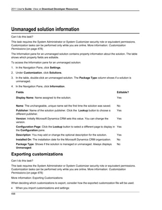 Microsoft dynamics crm 2011 user's guide