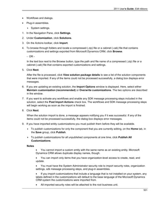 Microsoft dynamics crm 2011 user's guide
