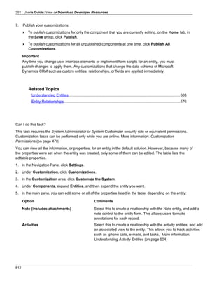 Microsoft dynamics crm 2011 user's guide