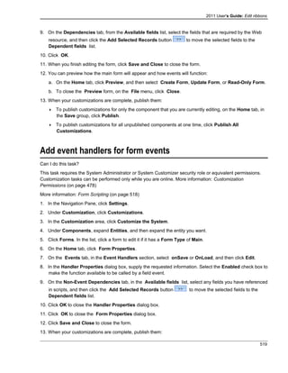 Microsoft dynamics crm 2011 user's guide