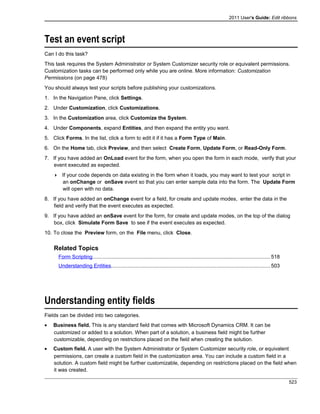 Microsoft dynamics crm 2011 user's guide