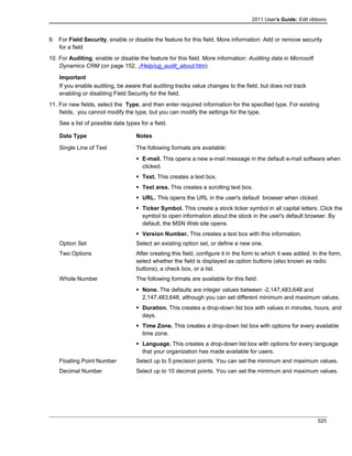 Microsoft dynamics crm 2011 user's guide