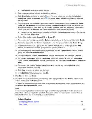Microsoft dynamics crm 2011 user's guide