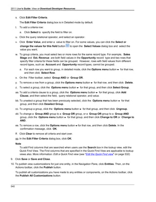 Microsoft dynamics crm 2011 user's guide