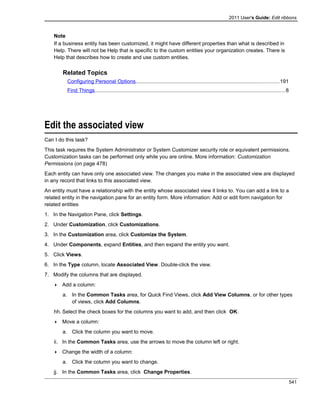 Microsoft dynamics crm 2011 user's guide