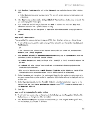 Microsoft dynamics crm 2011 user's guide
