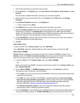 Microsoft dynamics crm 2011 user's guide