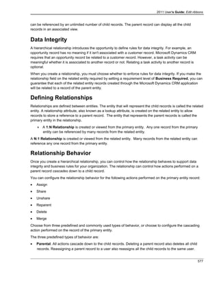 Microsoft dynamics crm 2011 user's guide