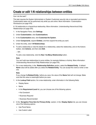 Microsoft dynamics crm 2011 user's guide