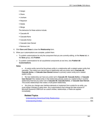 Microsoft dynamics crm 2011 user's guide