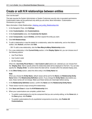 Microsoft dynamics crm 2011 user's guide