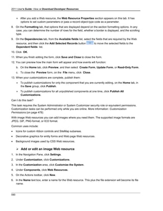 Microsoft dynamics crm 2011 user's guide