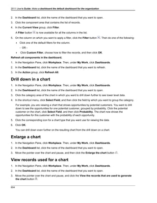 Microsoft dynamics crm 2011 user's guide