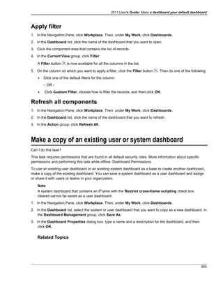 Microsoft dynamics crm 2011 user's guide