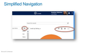 Simplified Navigation

 