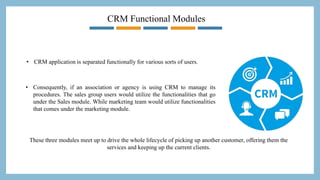 Top 3 CRM Functional Modules Overview | PPTX