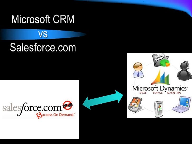 Microsoft dynamics crm vs salesforce
