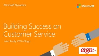 John Purdy, CEO of Ergo
 