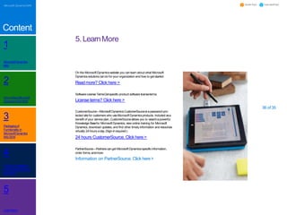 Microsoft Dynamics Nav 2016 product overview and capabilities guide | PPTX