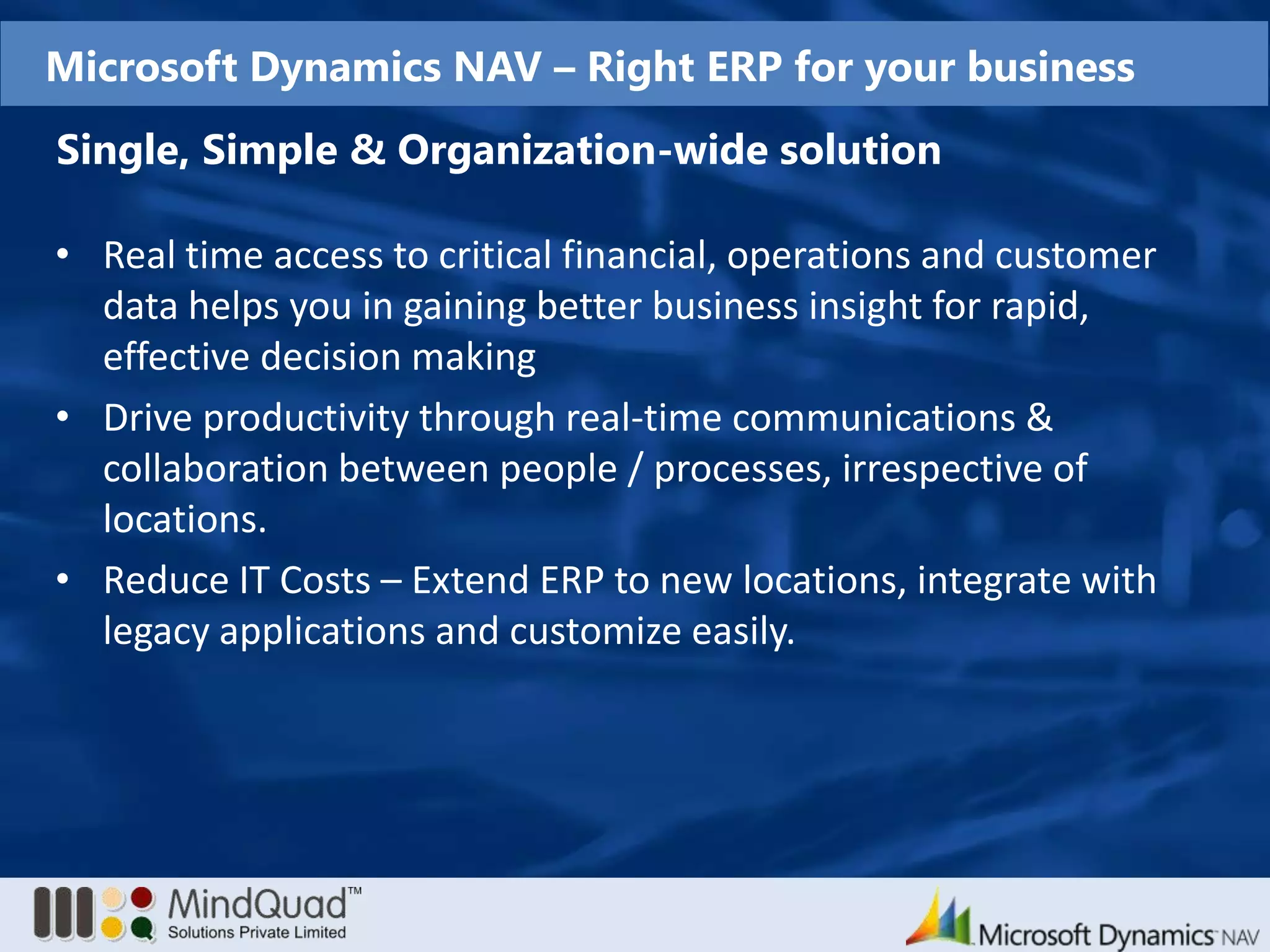 Customizablesolutions REPORTING& ANALYTICS      E-COMMERCESCMCRMFMTECHNOLOGY