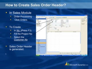 Microsoft Dynamics NAV Training | PPTX