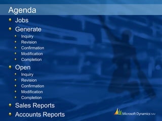 Microsoft Dynamics NAV Training | PPTX