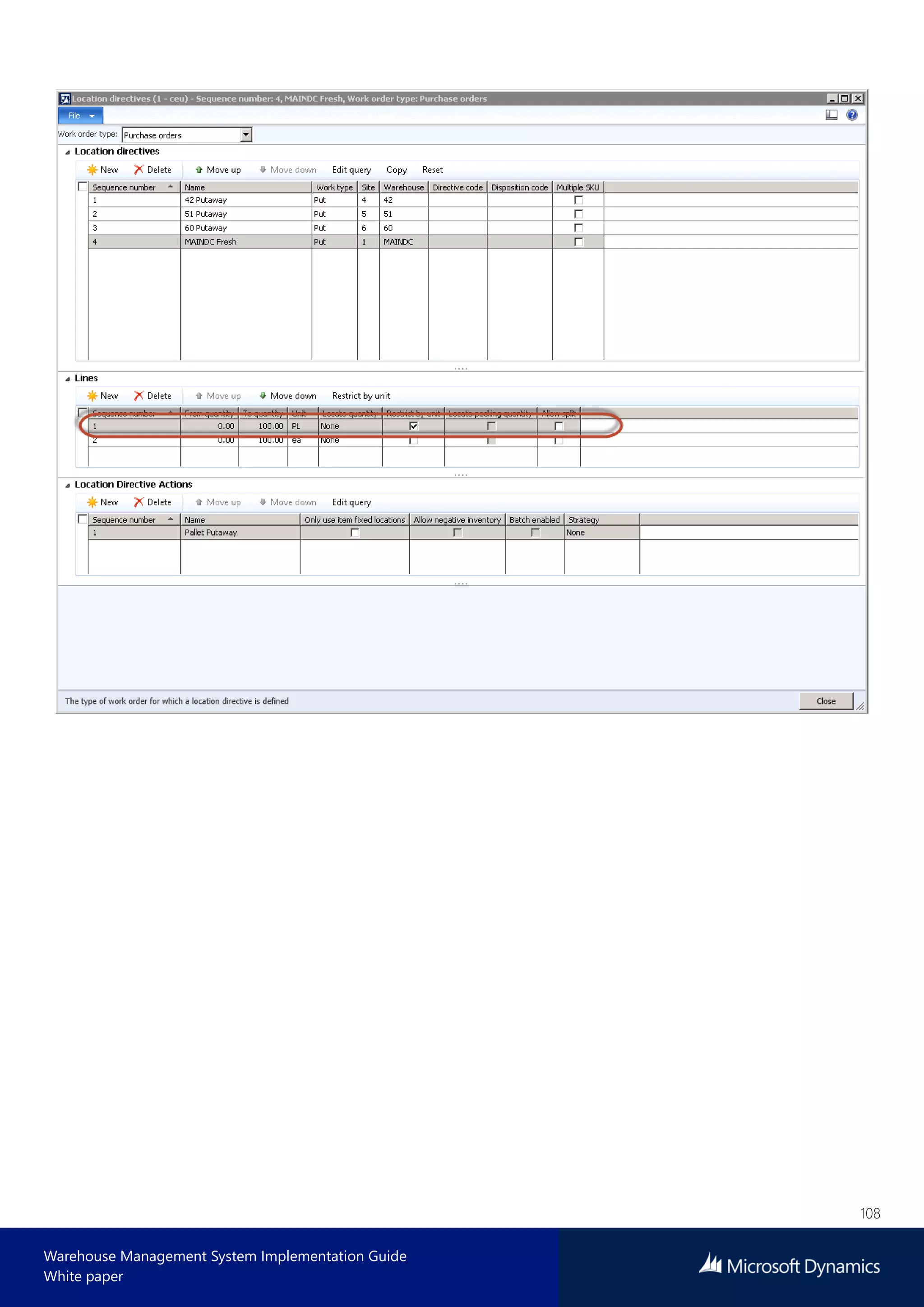 108
Warehouse Management System Implementation Guide
White paper
 
