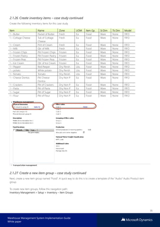 Microsoft dynamics warehouse management system implementation guide | PDF