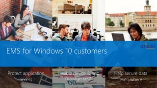 Microsoft Enterprise Mobility Suite Presented by Atidan | PDF