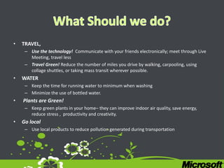 Ms Environment Microsoft environment university presentation | PDF