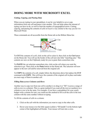 Microsoft excel | PDF