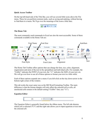 Microsoft excel | PDF