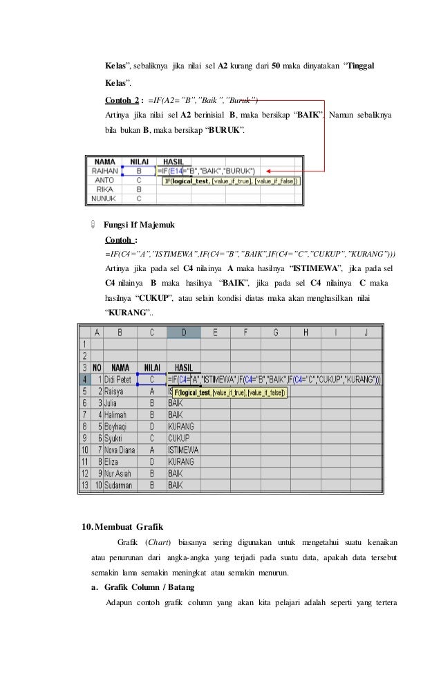 Microsoft excel