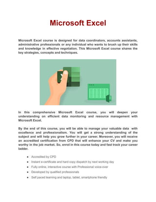 Microsoft excel | PDF