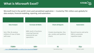 Master Microsoft Excel – Advanced Data Skills Training | PDF