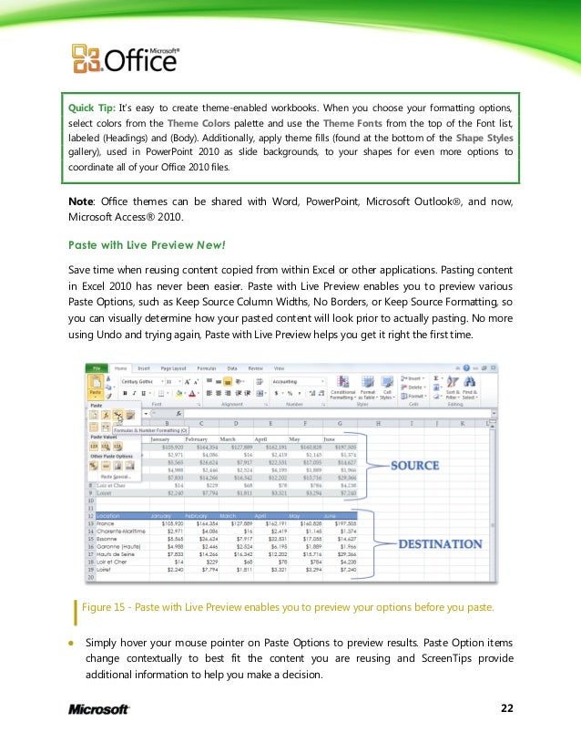 microsoft excel 2010 product guide final