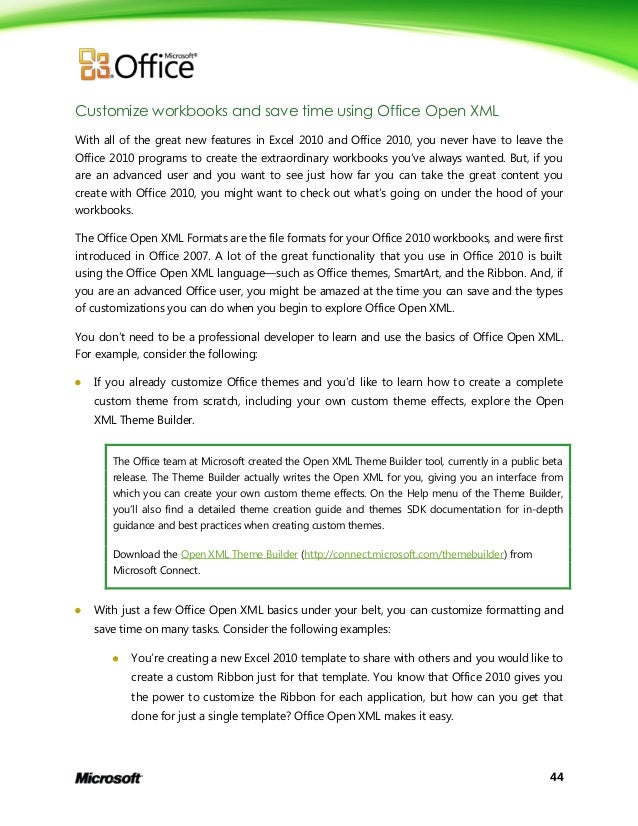 microsoft office 2010 themes download