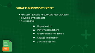 Microsoft Excel Features List.pdf Microsoft Excel: Features and Functions. | PDF