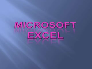 Microsoft excel maryuris