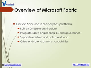 Microsoft Fabric Course In Hyderabad | Fabric Online Training | PPTX