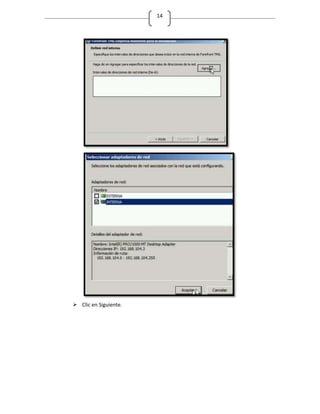 14




 Clic en Siguiente.
 