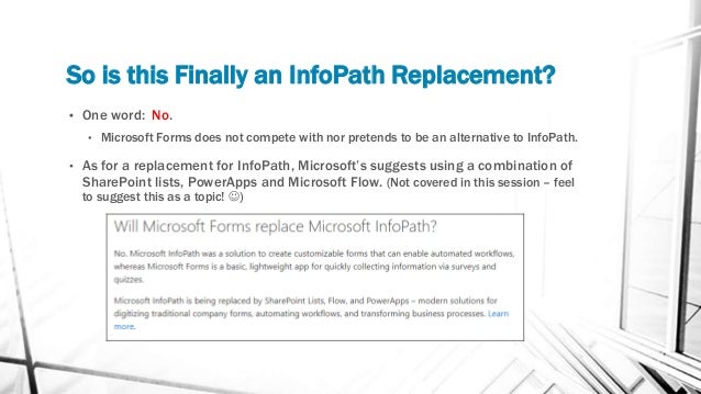 microsoft forms 101