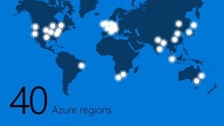 40Azure regions
 