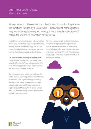 The Future of Learning Technology in UK Higher Education | PDF ...