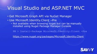 Microsoft Graph | PPTX