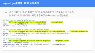 Microsoft Graph API Library for Go | PDF