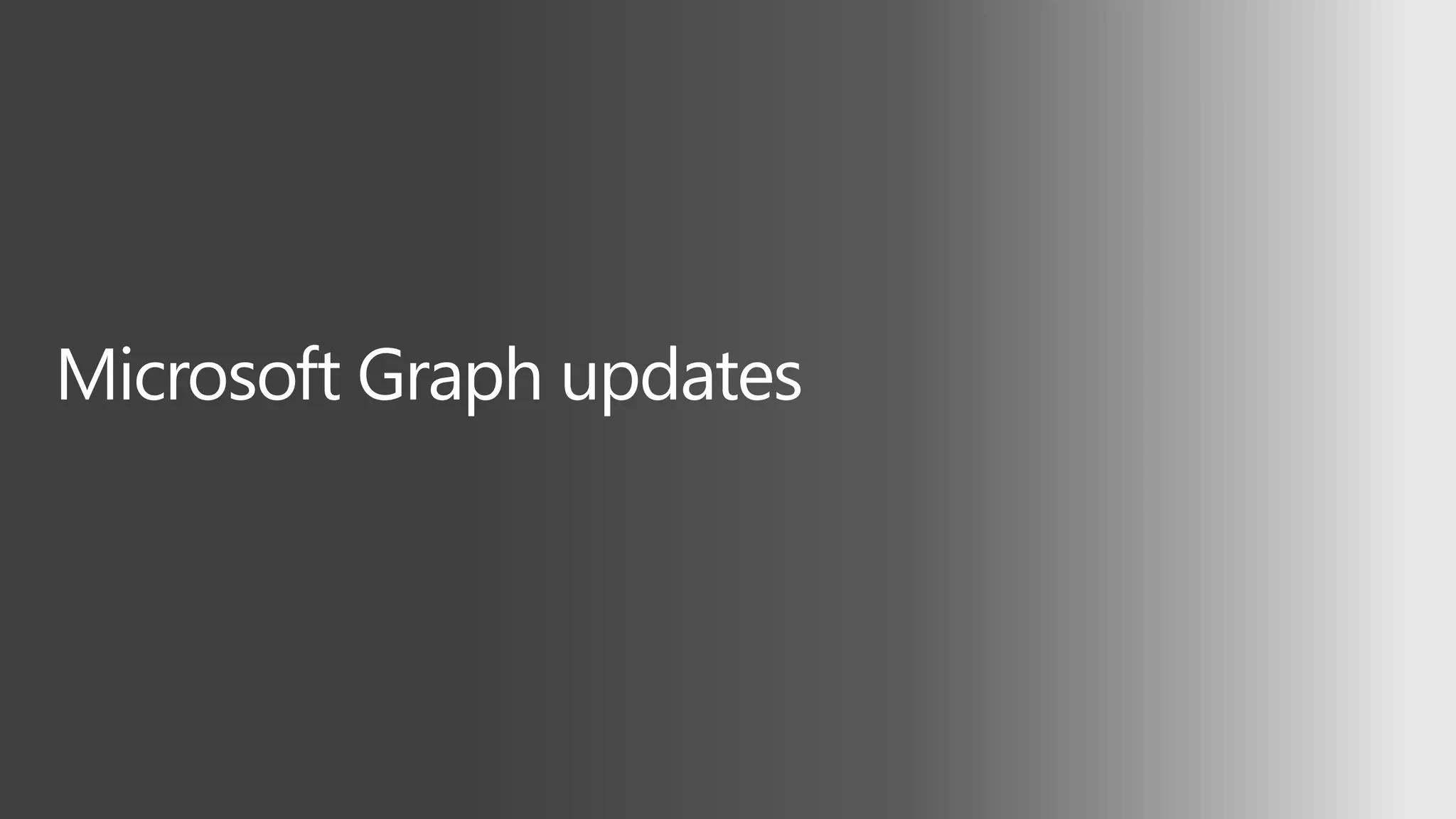 Microsoft Graph community call-December 2018 | PPT