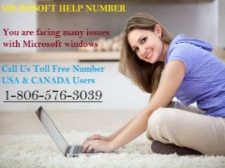 Microsoft help 1 806-576-3039 number for quick help